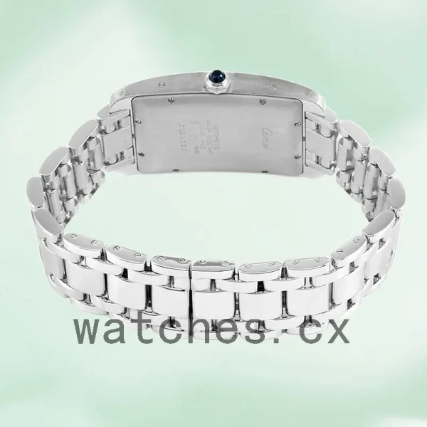 Cartier Tank Americaine 27mm W26032L1 Unisex Silver-tone - Image 4