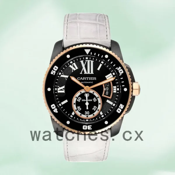 Cartier Cle De Cartier W2CA0004 42mm Men's Strap - Image 2