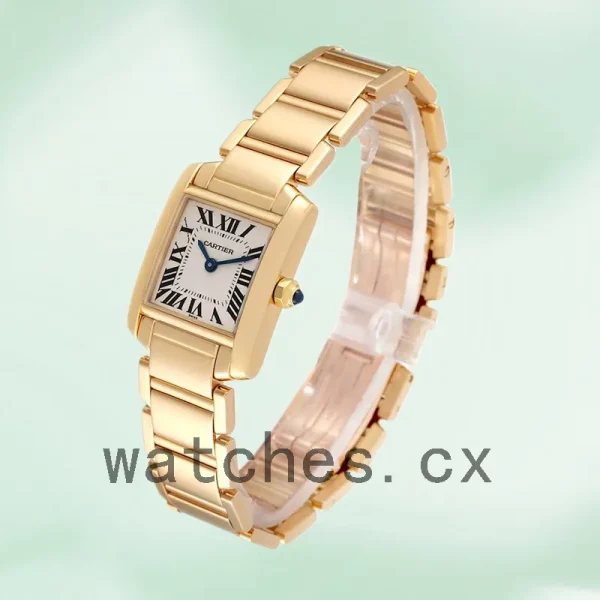 Cartier Tank Francaise 26mm Ladies W50002N2 Quartz Bracelet - Image 3