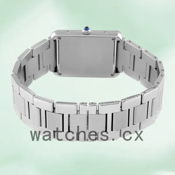 Cartier Tank Solo Ladies/Men's W5200014 27mm/36mm Quartz Silver-tone - Image 4