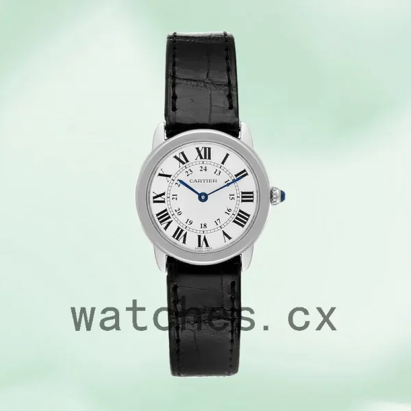 Cartier Ronde W6700155 35mm Ladies Strap Silver-tone - Image 2