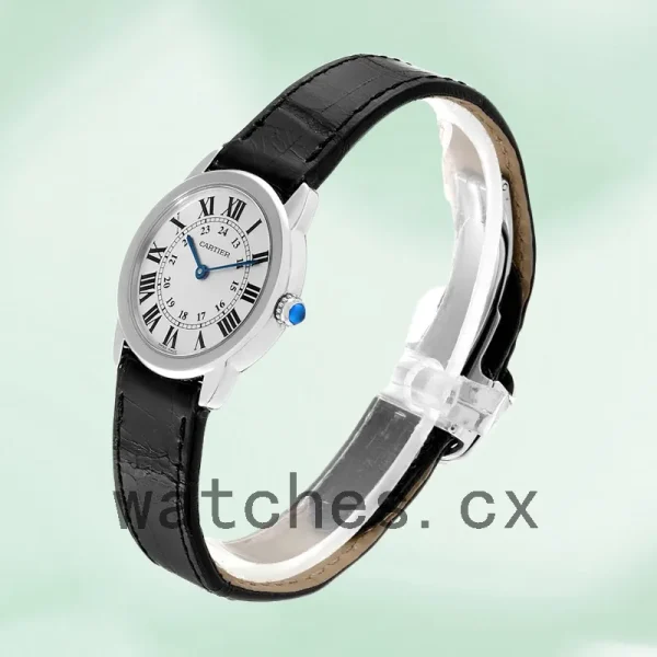 Cartier Ronde W6700155 35mm Ladies Strap Silver-tone - Image 3