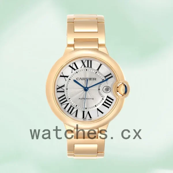 Cartier Ballon Bleu 42mm/36mm W69005Z2 Men's White Dial - Image 2