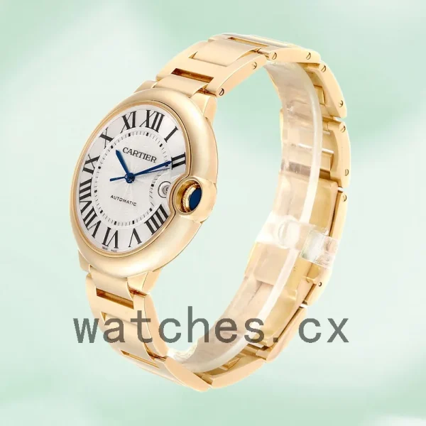 Cartier Ballon Bleu 42mm/36mm W69005Z2 Men's White Dial - Image 3