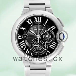 Cartier Ballon Bleu W6920077 Men's 47mm Bracelet