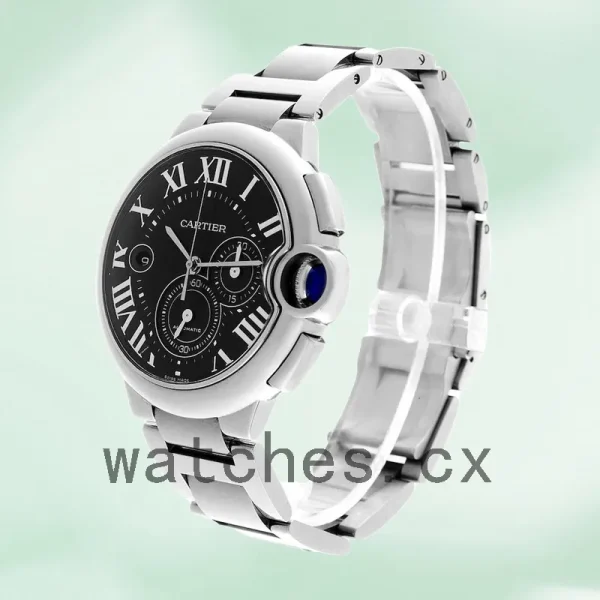 Cartier Ballon Bleu W6920077 Men's 47mm Bracelet - Image 4