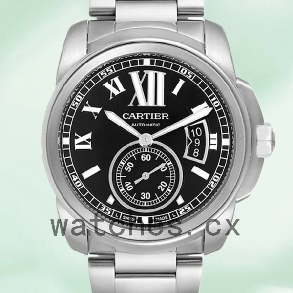 Cartier Cle De Cartier 43mm W7100016 Men's Silver-tone Automatic