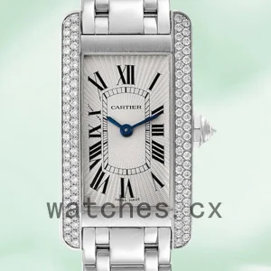 Cartier Tank Americaine WB7018L1 27mm Ladies Quartz Bracelet