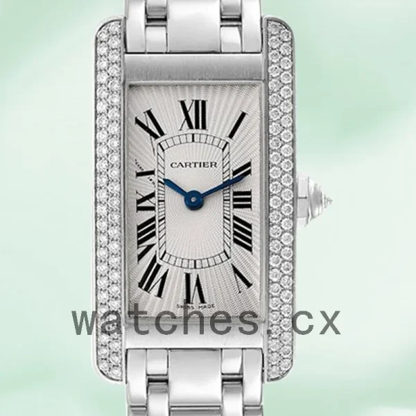 Cartier Tank Americaine WB7018L1 27mm Ladies Quartz Bracelet