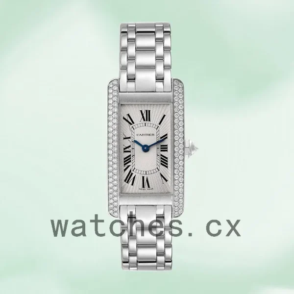 Cartier Tank Americaine WB7018L1 27mm Ladies Quartz Bracelet - Image 2