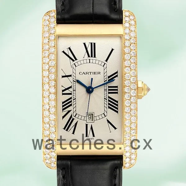 Cartier Tank Americaine WB702051 27mm Unisex Quartz