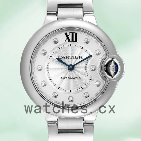 Cartier Ballon Bleu 36mm/24mm Ladies WE902074 Bracelet