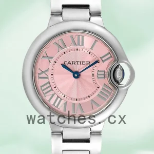 Cartier Ballon Bleu 36mm WSBB0033 Ladies Silver-tone Bracelet