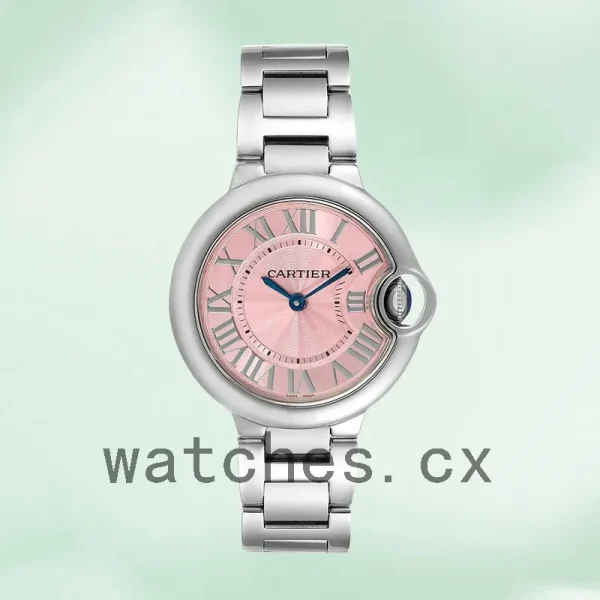Cartier Ballon Bleu 36mm WSBB0033 Ladies Silver-tone Bracelet - Image 2
