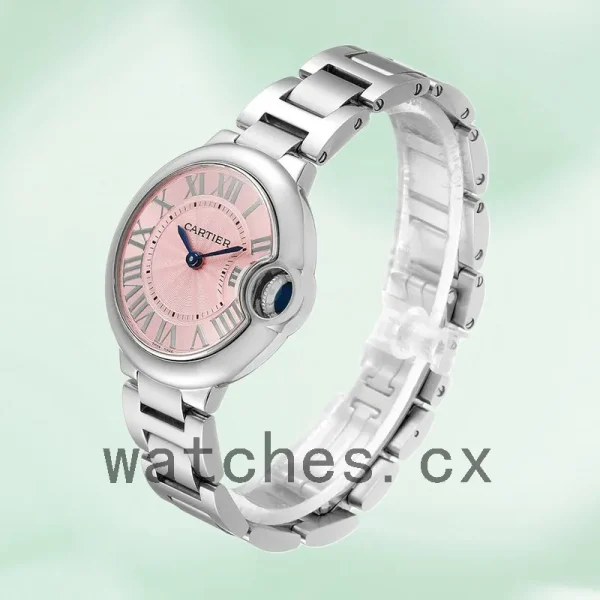 Cartier Ballon Bleu 36mm WSBB0033 Ladies Silver-tone Bracelet - Image 3