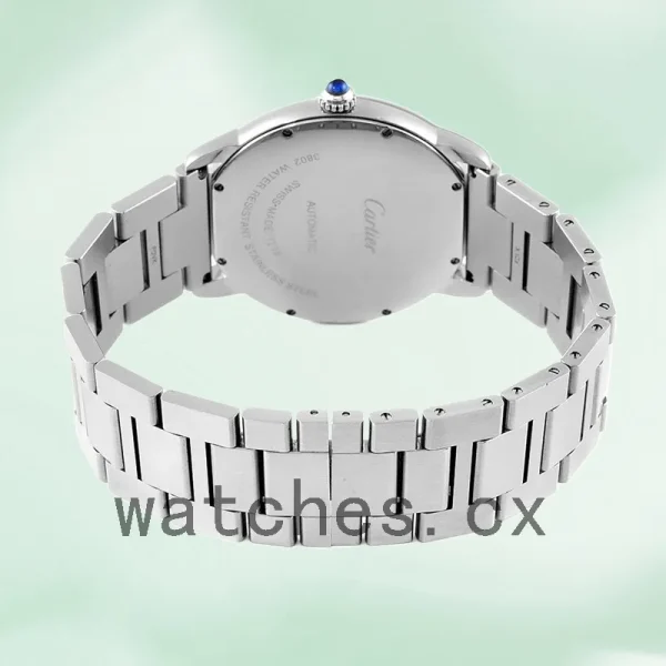 Cartier Ronde Men's 36mm WSRN0023 Blue Dial - Image 4