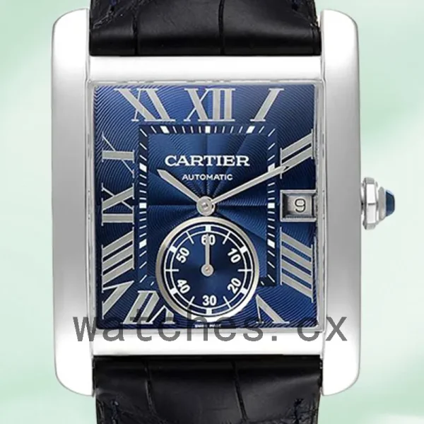 Cartier Tank MC WSTA0010 36mm Men's Strap