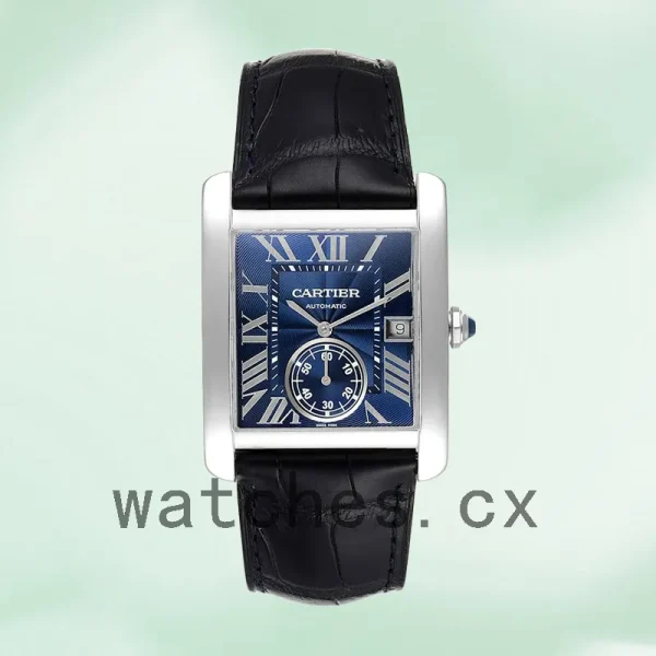 Cartier Tank MC WSTA0010 36mm Men's Strap - Image 2