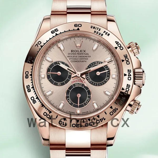 Rolex Daytona Men's 40mm m116505-0016 Rose Gold-tone Oyster Bracelet