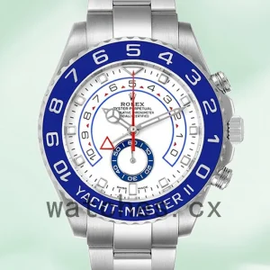 Rolex Yacht-master Ii 44mm m116680-0002 Men's Bracelet White Dial