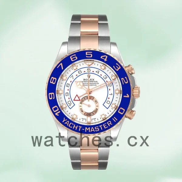 Rolex Yacht-master 44mm Men's m116681-0002 Oyster Bracelet White Dial - Image 2