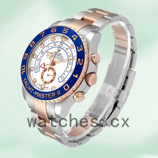 Rolex Yacht-master 44mm Men's m116681-0002 Oyster Bracelet White Dial - Image 3