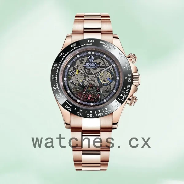 Rolex Daytona Men's Skeleton Limited Edition 40mm Oyster Bracelet Skeleton Dial - Image 2