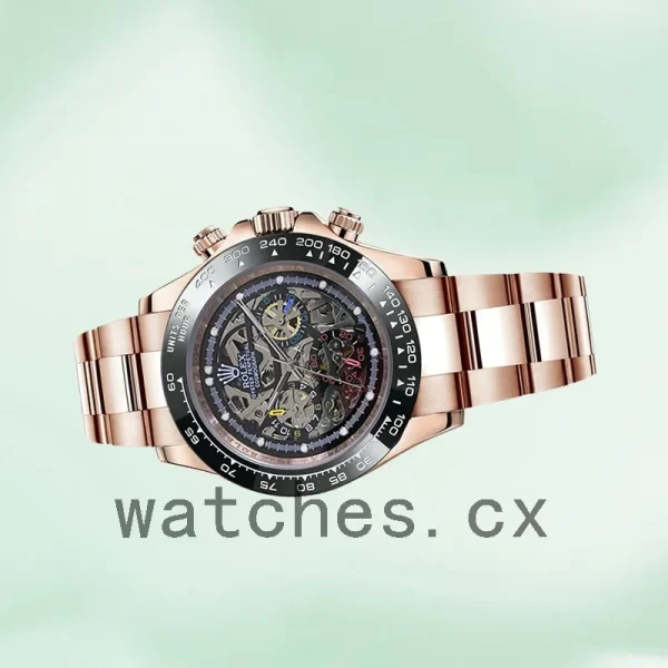 Rolex Daytona Men's Skeleton Limited Edition 40mm Oyster Bracelet Skeleton Dial - Image 3