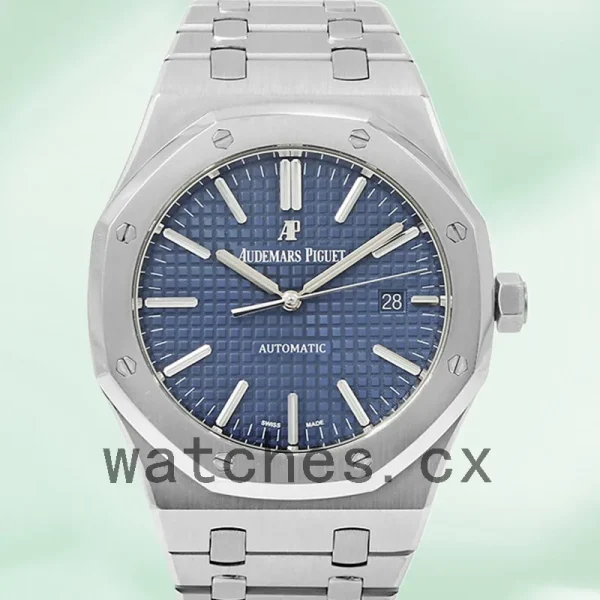 Audemars Piguet Royal Oak 15400ST.OO.1220ST.03 41mm Men's Blue Dial Bracelet